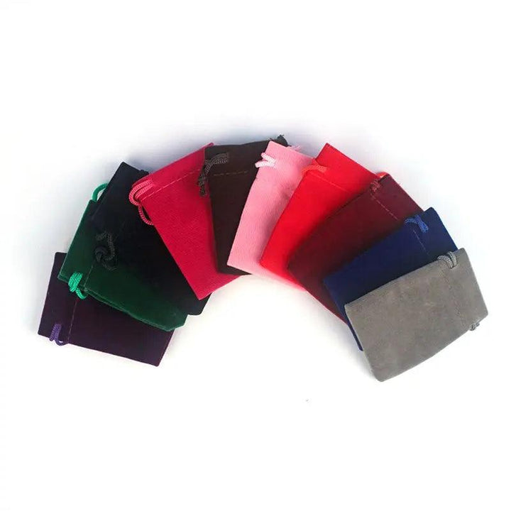 50Pcs 5x7 Velvet Bag Drawstrings Pouches Small size Jewelry Gift Display Packing Bags MRLOUIS