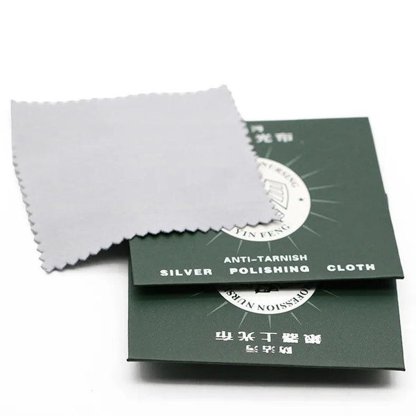 8.5x8.5cm Efficient and Reliable Silver Cleaning Cloth for Jewelry Polishing MRLOUIS