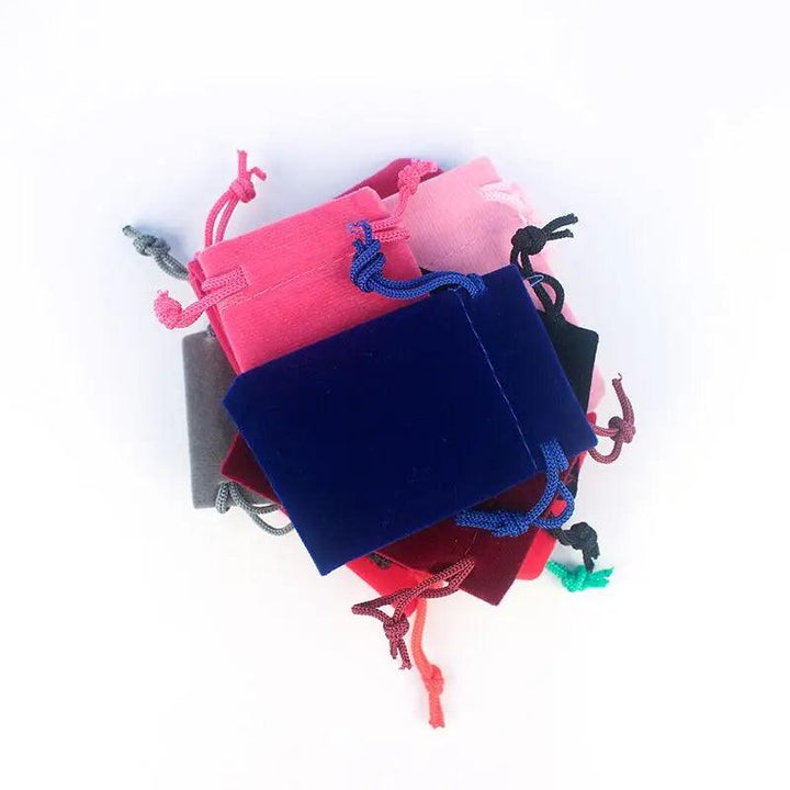 50Pcs 5x7 Velvet Bag Drawstrings Pouches Small size Jewelry Gift Display Packing Bags MRLOUIS