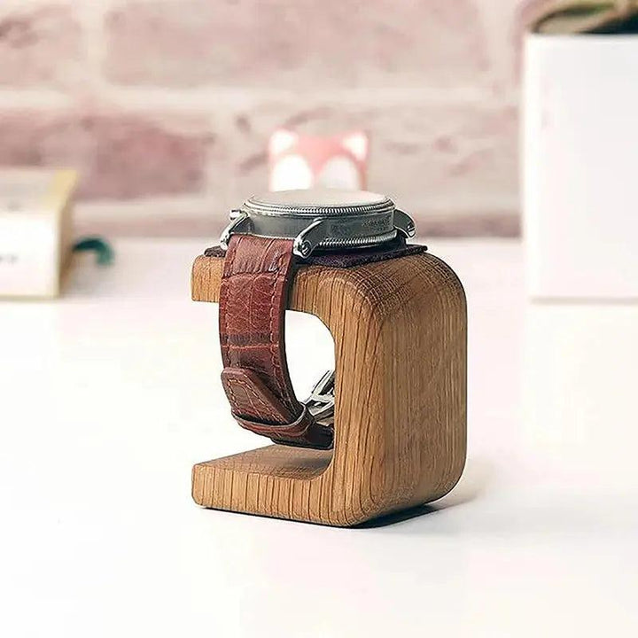 Wooden Watch Holder Jewelry Organizer Display Stand For Bracelet Ring Earring Watch Display Solidwood Watch Stand - MRLOUIS