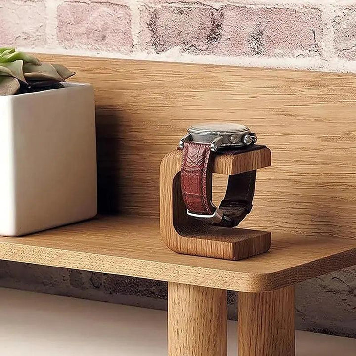 Wooden Watch Holder Jewelry Organizer Display Stand For Bracelet Ring Earring Watch Display Solidwood Watch Stand - MRLOUIS