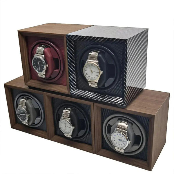 Watch Winder For Automatic Watches Usb Power Used Globally Mute Mabuchi Motor Mechanical Watch Electric Rotate Stand Box Wooden - MRLOUIS