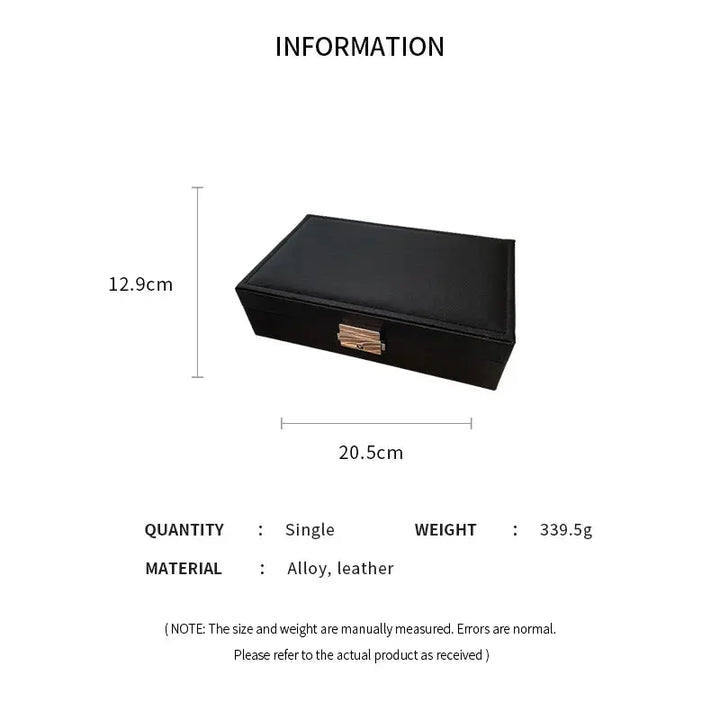 Travel Portable Jewelry Box with Lock Earrings Necklace Dustproof Storage Packaging European Style Large Capacity Display Boxes MRLOUIS