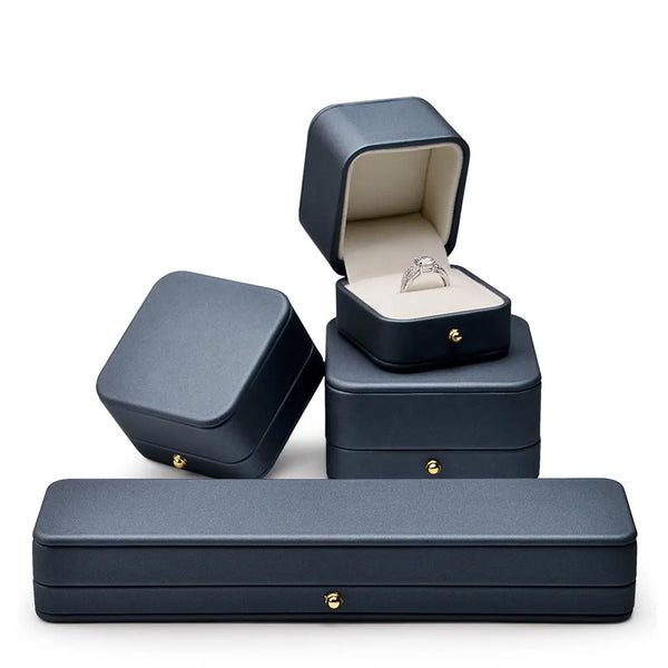 Wholesale Luxury Jewelry Engagement Wedding Ring Boxes