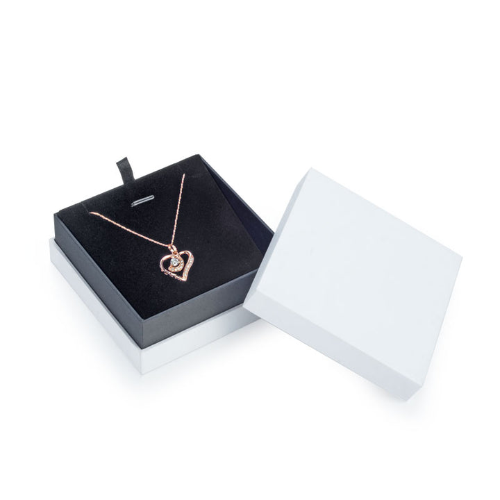 white necklace box