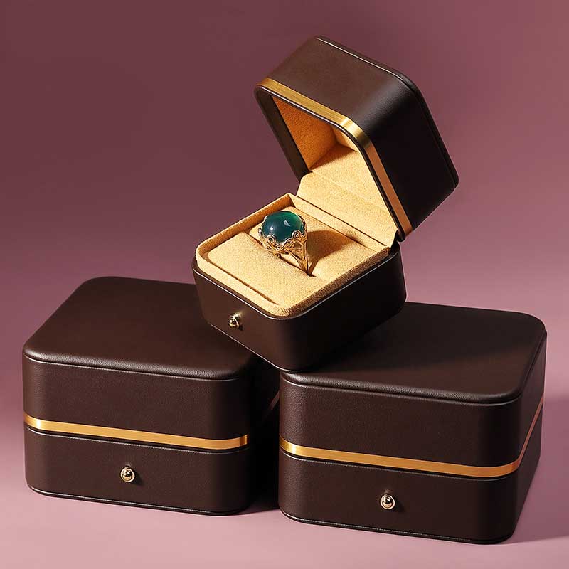 HGYCPP Luxury Ring Box Vintage Design Jewelry Display Organiser Valentine  Wedding Gifts Perfect Engagement Prop Bracelets Tray Show Case - Walmart.com