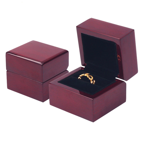 wooden engagement ring box