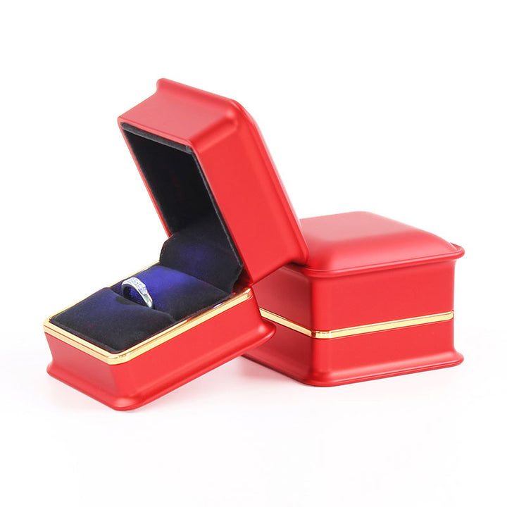 ring box with led light