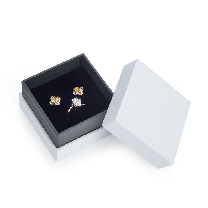 white ring box